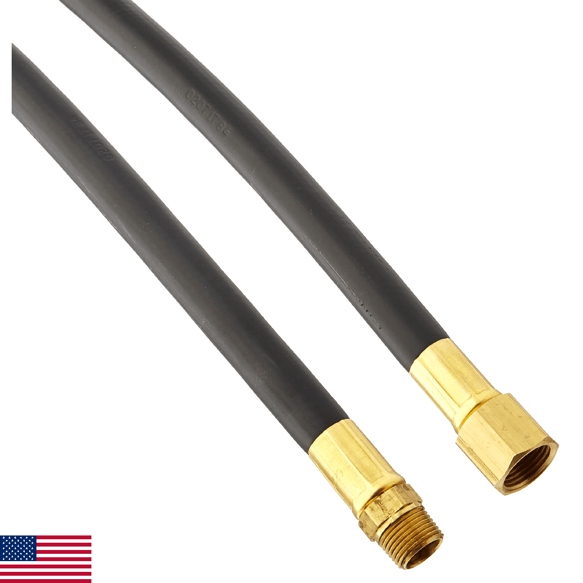 Marshall Excelsior MER611-48P Thermoplastic Hose, 3/8" Hose ID - 48" - Image 1