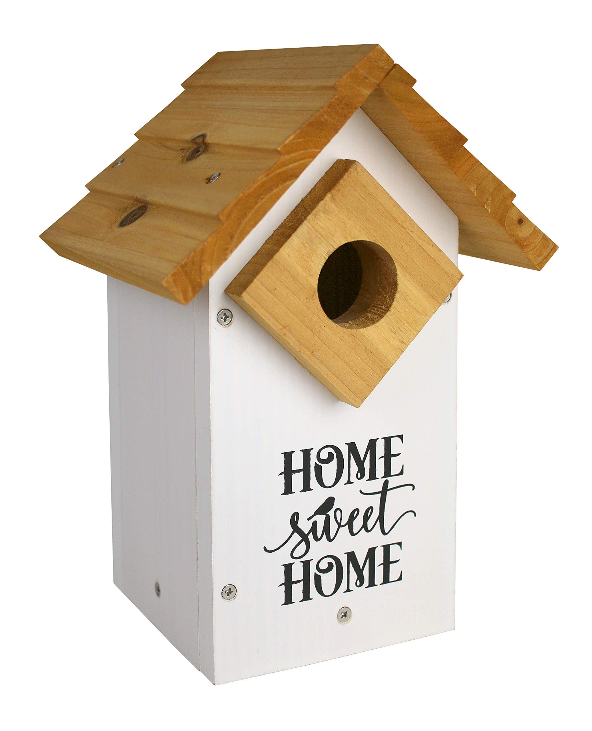 Wild Wings WWLH3-DECO Farmhouse Bluebird House, White - Thumbnail 2