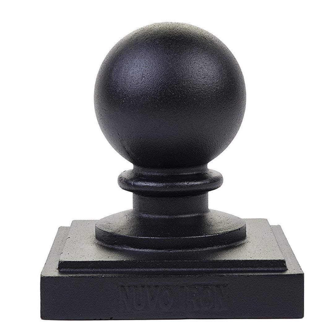 Nuvo Iron Ball Post Cap, 5 1/2" x 5 1/2" - Thumbnail 3
