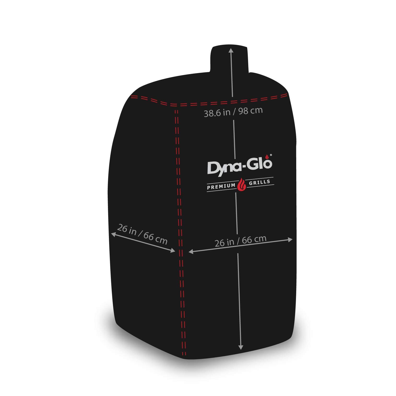 Dyna-Glo DG681CSC Premium Vertical Smoker Cover - Thumbnail 2