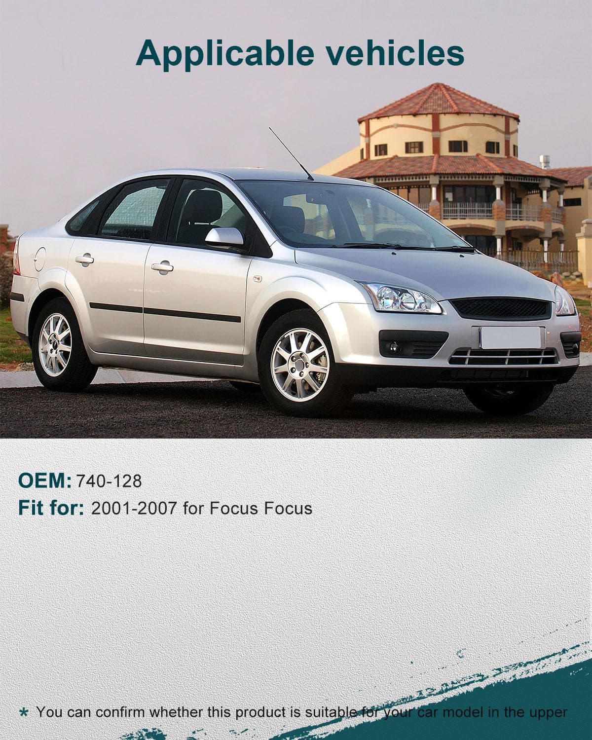 FINDAUTO Power Window Regulator Front Left Side fit for 2001 2002 2003 2004 2005 - Thumbnail 6