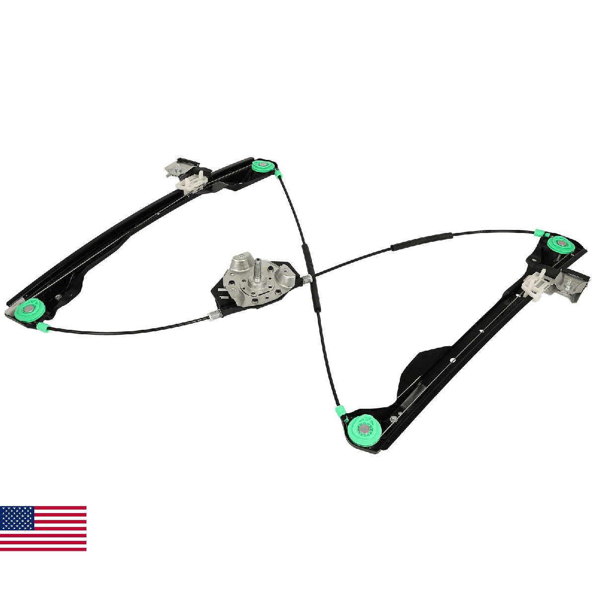 FINDAUTO Power Window Regulator Front Left Side fit for 2001 2002 2003 2004 2005 - Image 1