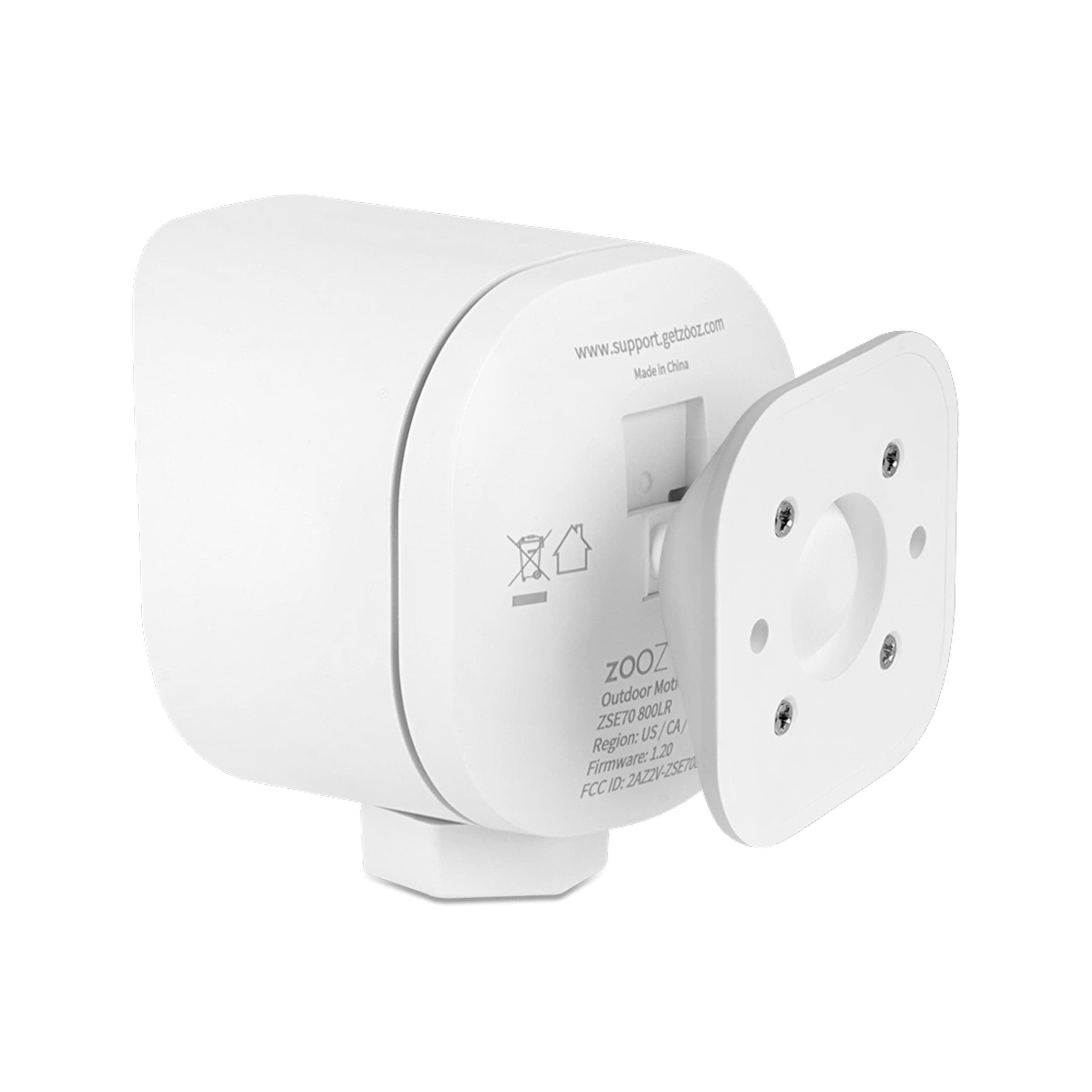 Zooz Outdoor/Indoor Motion Sensor ZSE70, Z-Wave Long Range, Temperature Monitori - Thumbnail 5