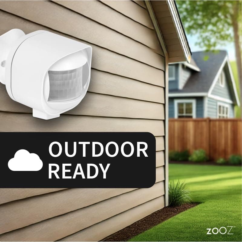 Zooz Outdoor/Indoor Motion Sensor ZSE70, Z-Wave Long Range, Temperature Monitori - Thumbnail 4