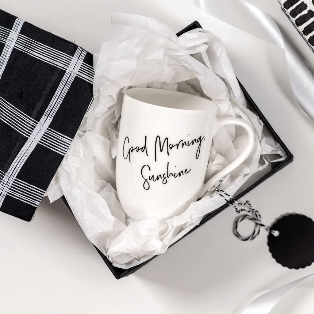 Villeroy & Boch Statement Mug, “Good Morning Sunshine”, Premium Porcelain, Made - Thumbnail 3