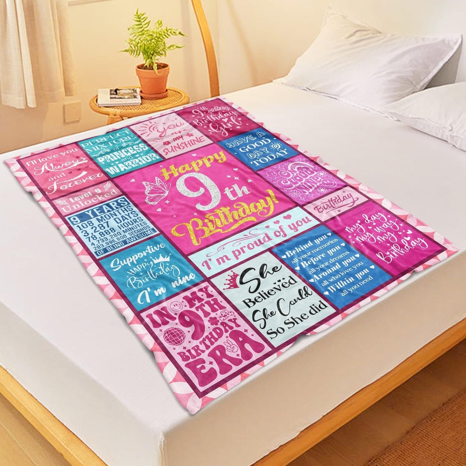 Lavua 9 Year Old Girl Birthday Gifts - Birthday Gift for 9 Years Old Girl - 9th - Thumbnail 5