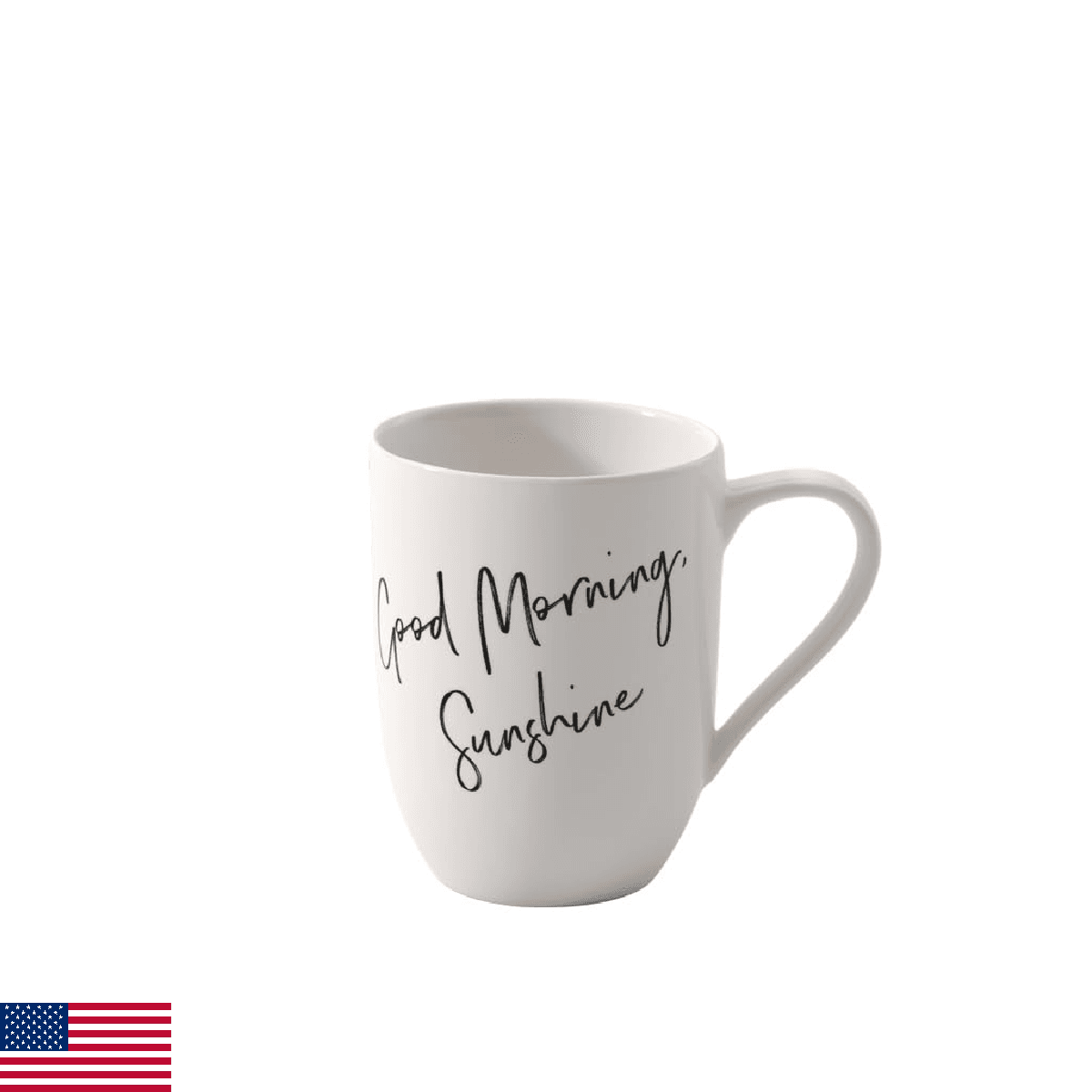 Villeroy & Boch Statement Mug, “Good Morning Sunshine”, Premium Porcelain, Made - Image 1