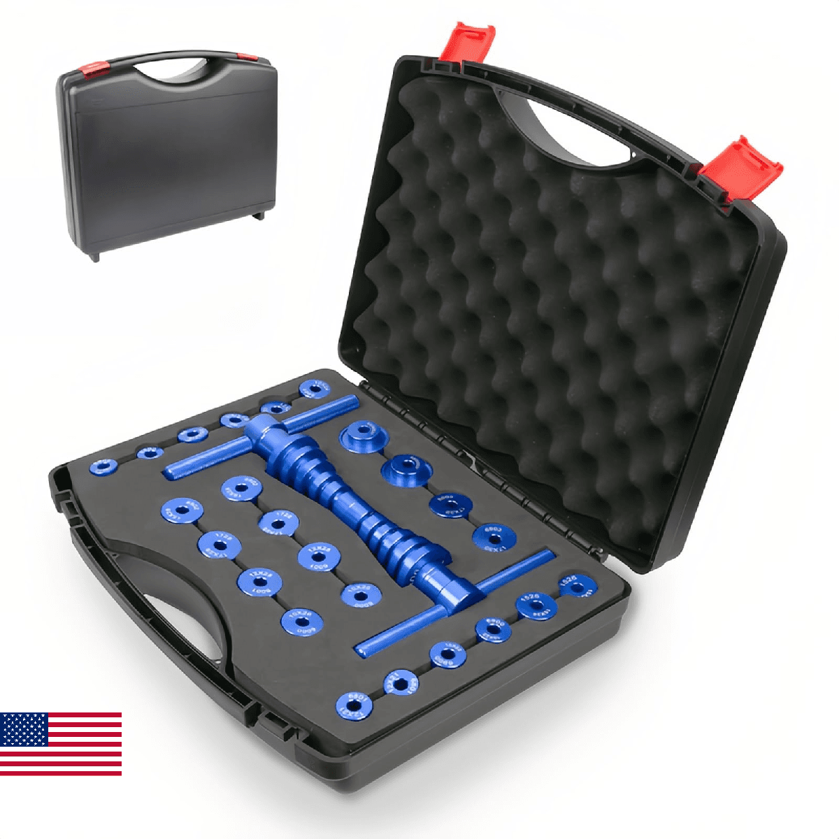 Enajucy Bike Headset Press Tool Set Bicycle Headset Wheel Hub Bearing Press Bike - Image 1