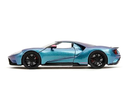 Jada Pink Slips 1:24 W7 2017 Ford GT Die-Cast Car, Toys for Kids and Adults (Met - Thumbnail 4