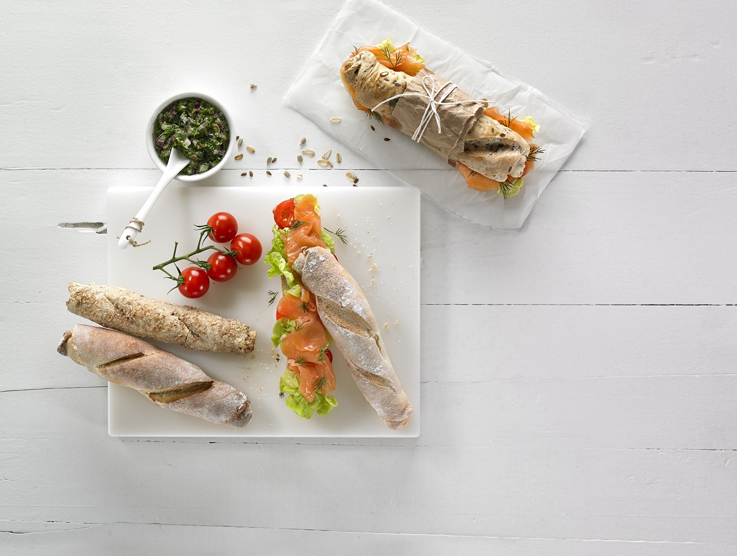 Lekue 4 Cavity Micro Perforated Mini Baguette Baking Pan, Brown - Thumbnail 5