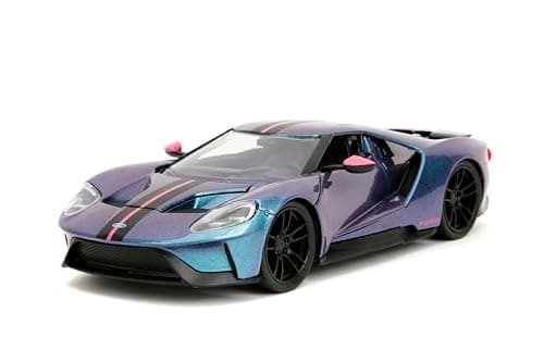Jada Pink Slips 1:24 W7 2017 Ford GT Die-Cast Car, Toys for Kids and Adults (Met - Thumbnail 3