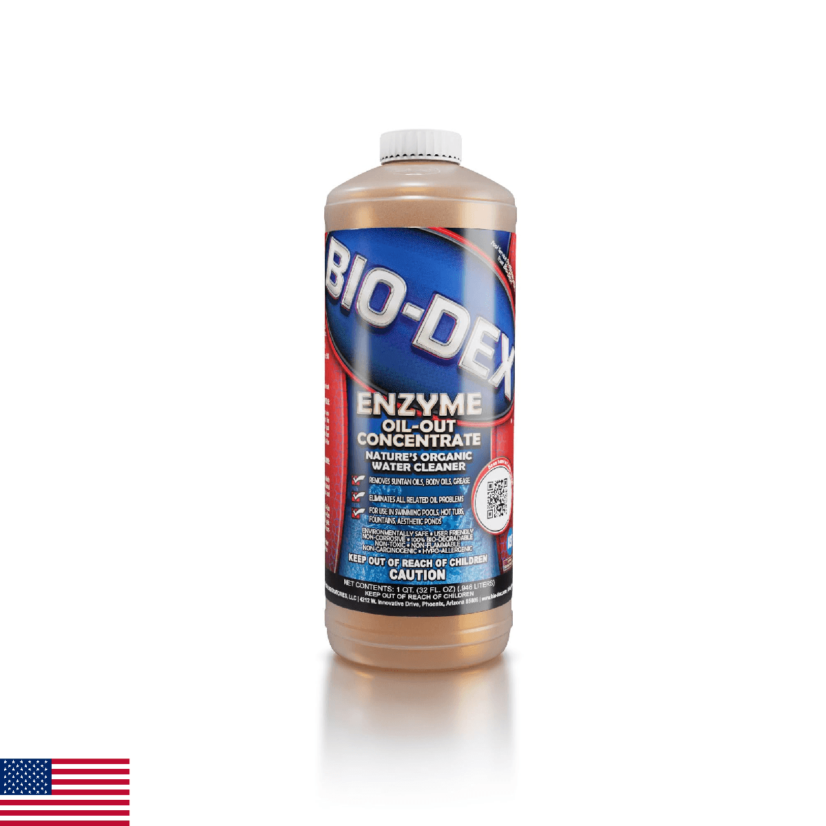 Bio-Dex Enzyme Oil Out, Quart OO132 - Image 1