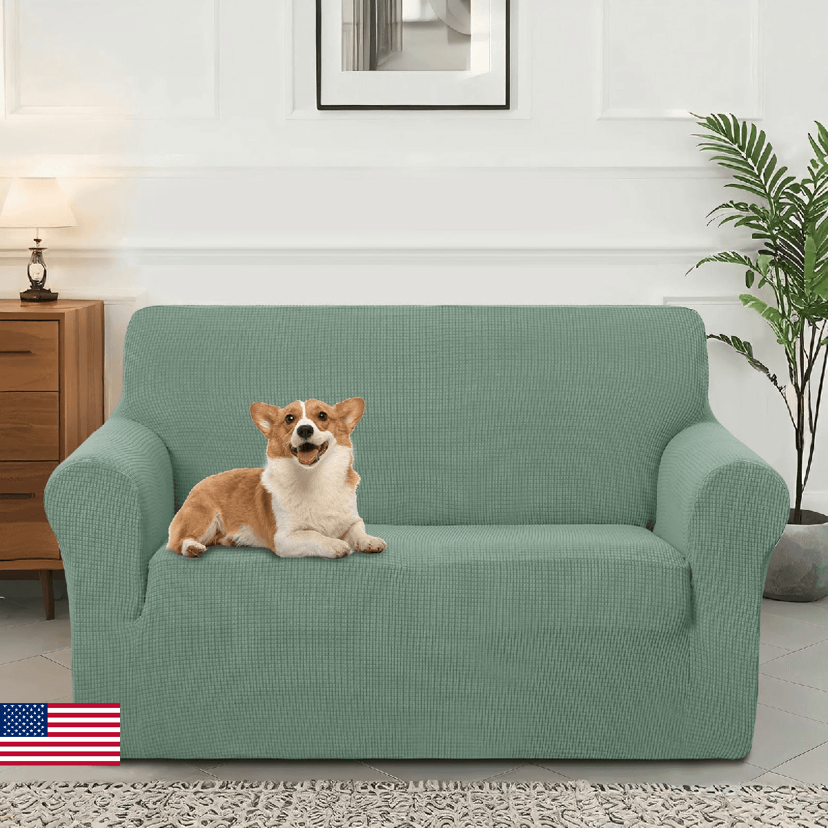 Luxshare Home Stretch Couch Cover Washable Sofa Slipcover Furniture Protector wi - Image 1