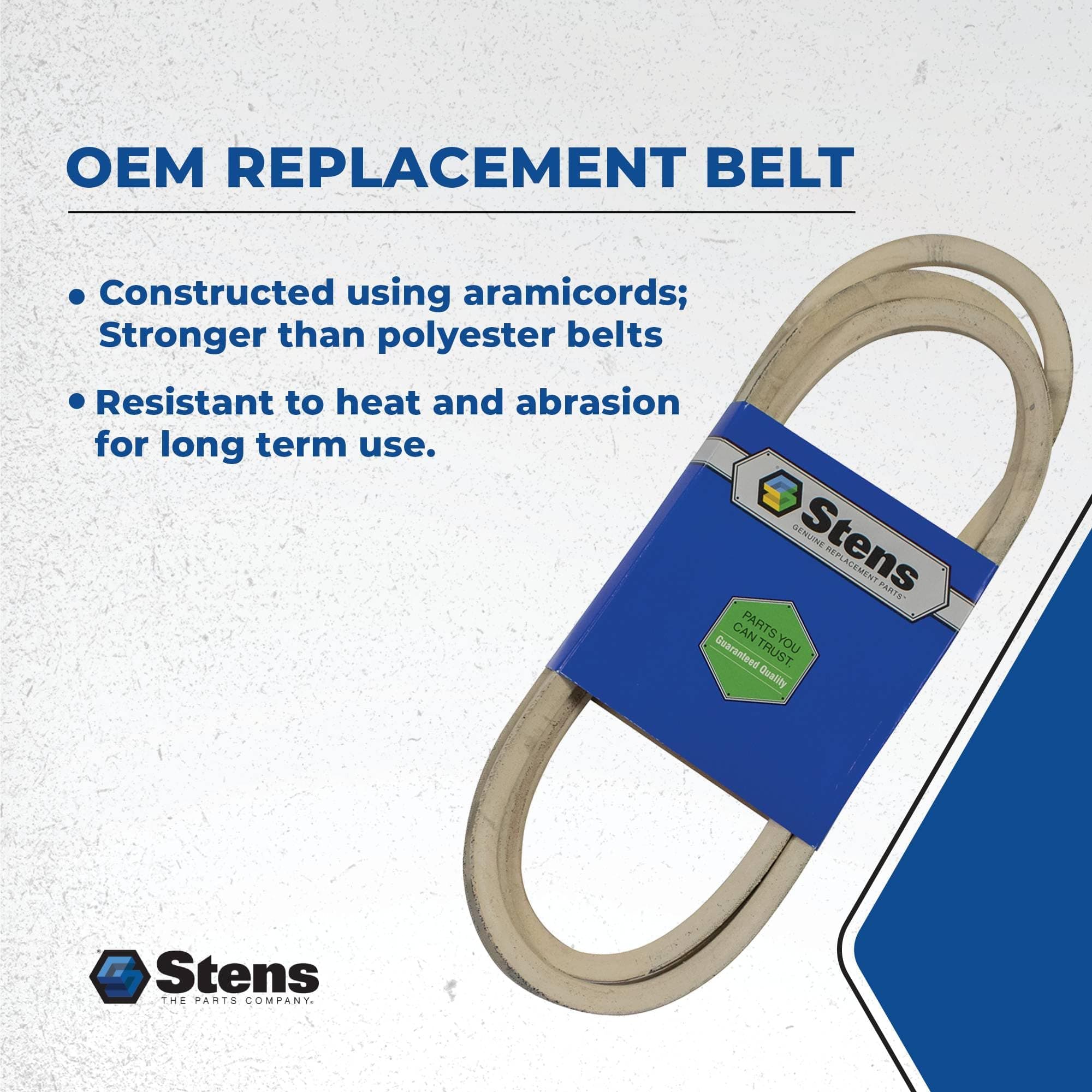 Stens OEM Replacement Belt for Cub Cadet XT1-LT42 XT2-LX42 42" Deck 2015 2016 - Thumbnail 5