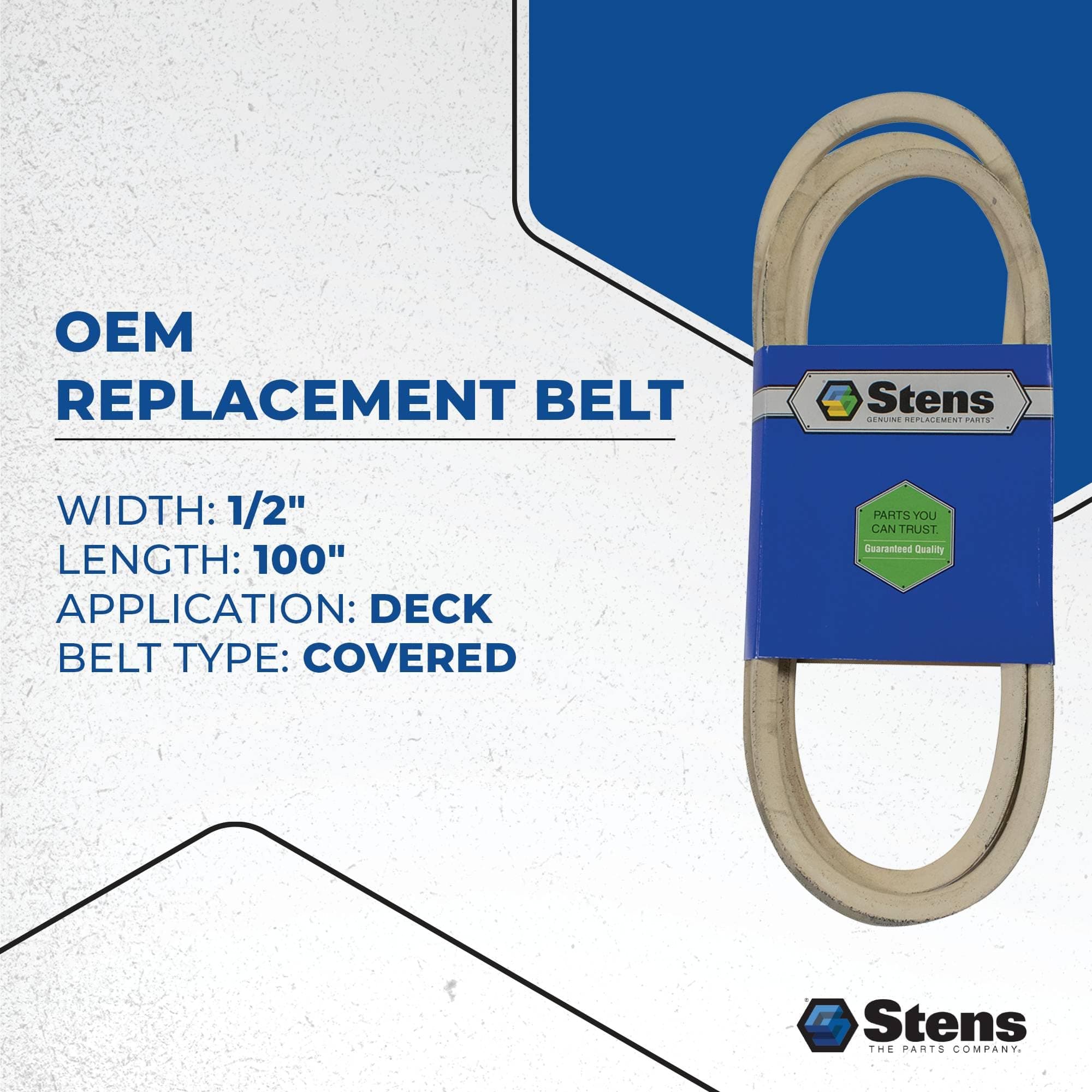 Stens OEM Replacement Belt for Cub Cadet XT1-LT42 XT2-LX42 42" Deck 2015 2016 - Thumbnail 4