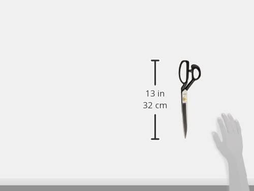 Sullivans Tailor Scissors for Fabric, 12-inch length, Black - Thumbnail 3