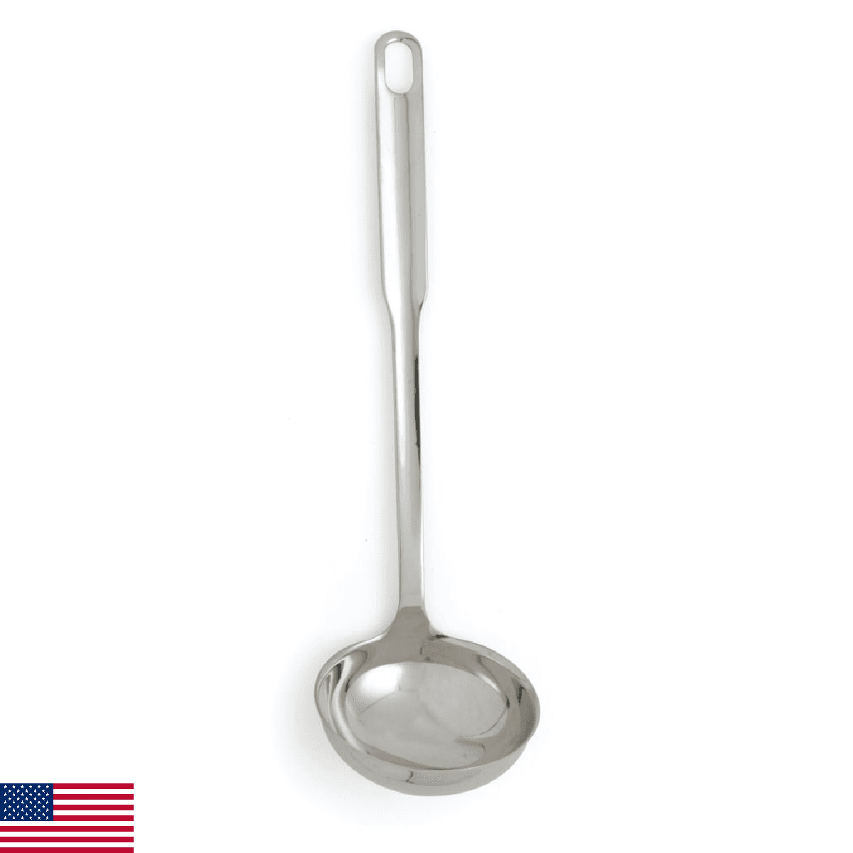 Norpro, Silver Stainless Steel Soup Ladle, 12.5-Inch, 12.5in/32cm - Image 1