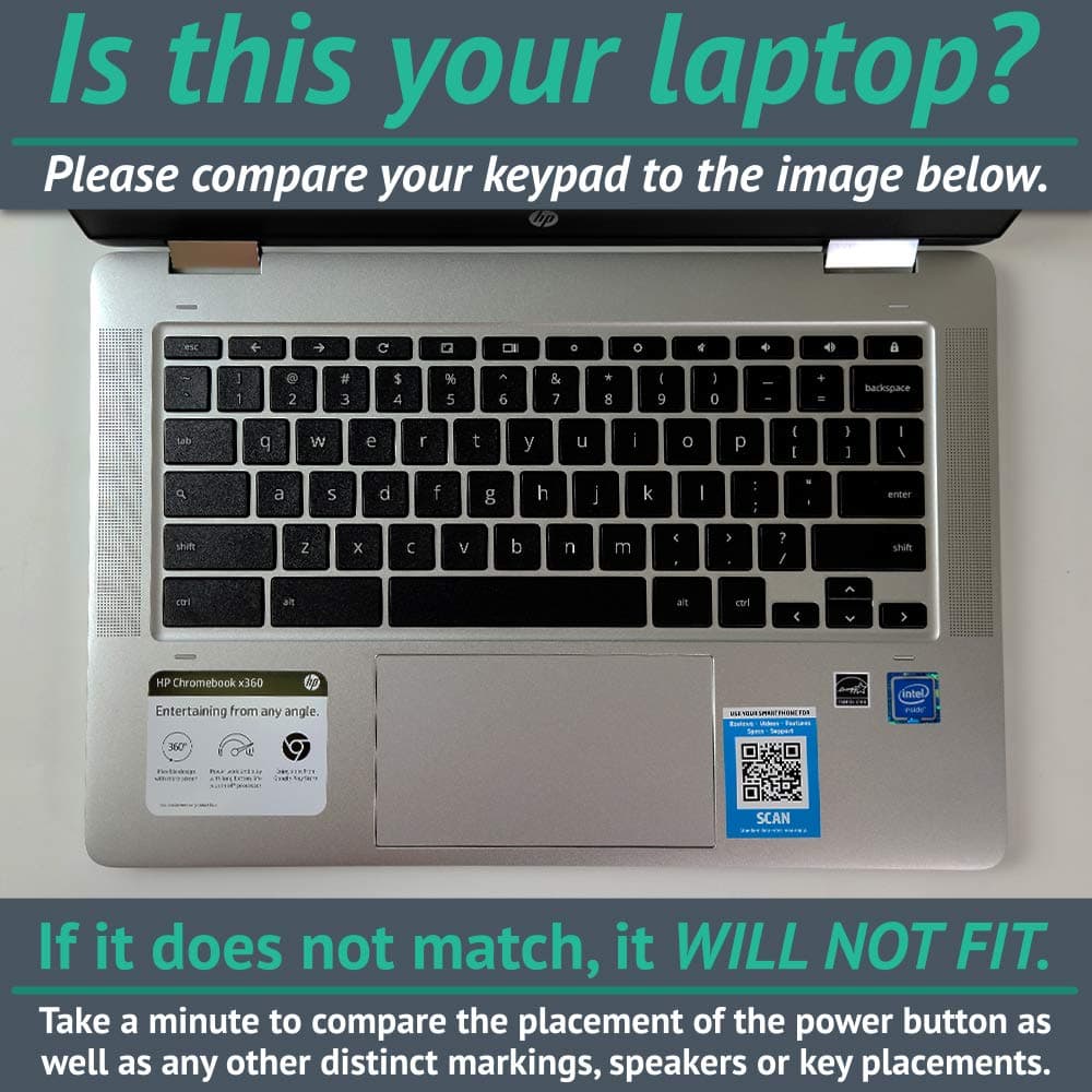 MightySkins Skin Compatible with HP Chromebook x360 14 (2021) - BeYouTiful | Pro - Thumbnail 2