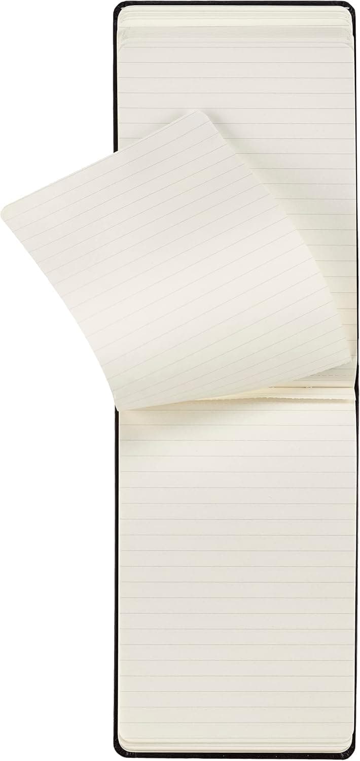 Moleskine Classic Notebook, Hard Cover, Pocket (3.5" x 5.5") Ruled/Lined, Black - Thumbnail 6