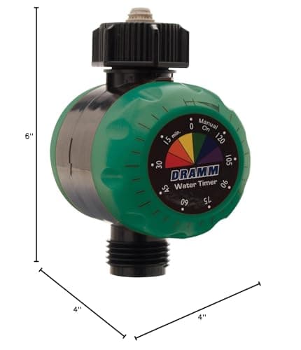 Dramm ColorStorm Premium Water Hose Timer, Mechanical, Turns Water Off Automatic - Thumbnail 6