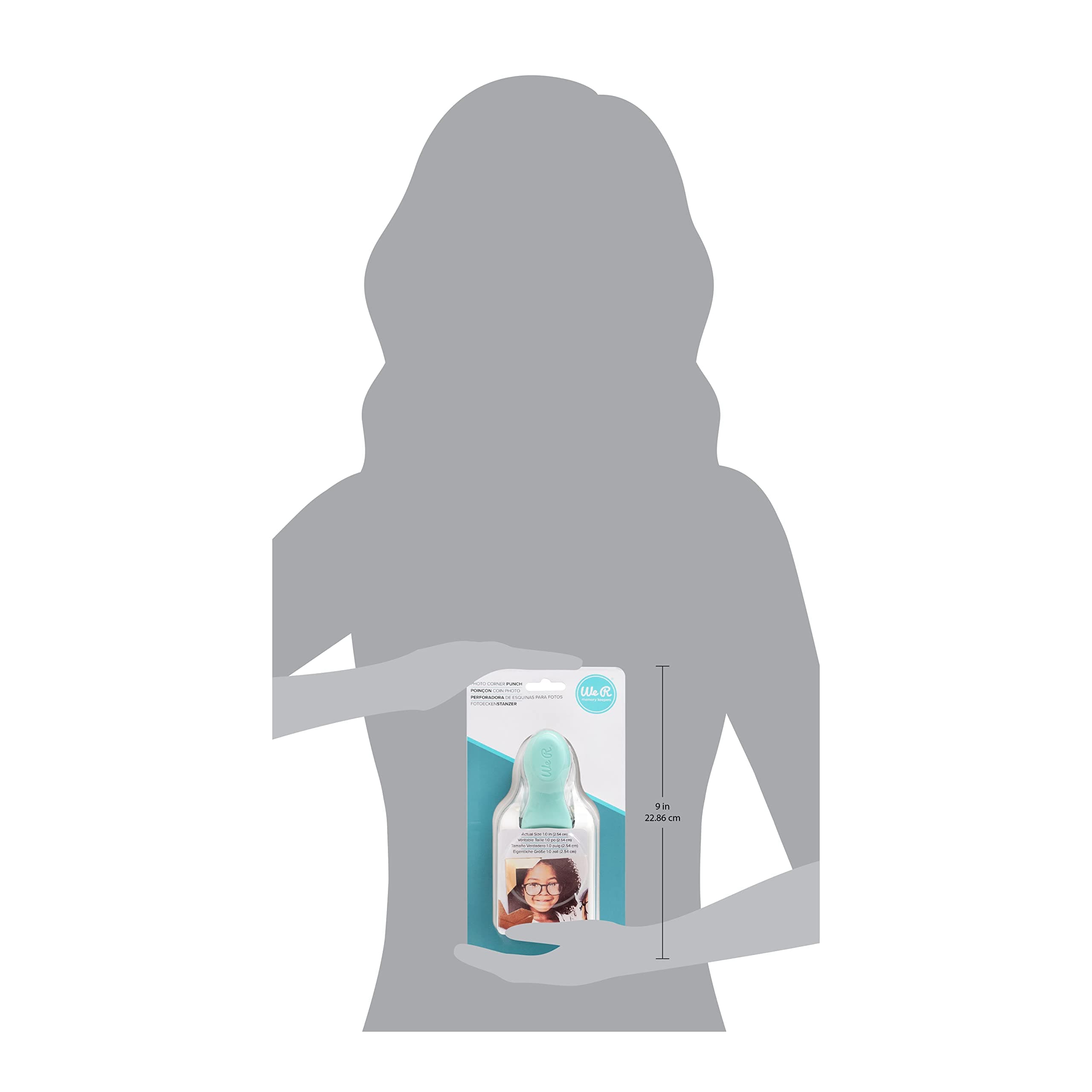 We R Embossing Punch-1" Photo Corners - Thumbnail 4