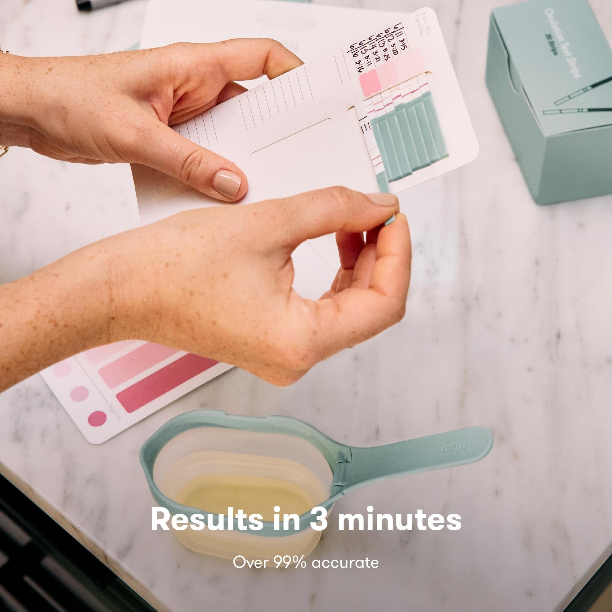 Frida Fertility at-Home Ovulation Test Kit, Easy-to-Use LH Test Strips for Ovula - Thumbnail 5