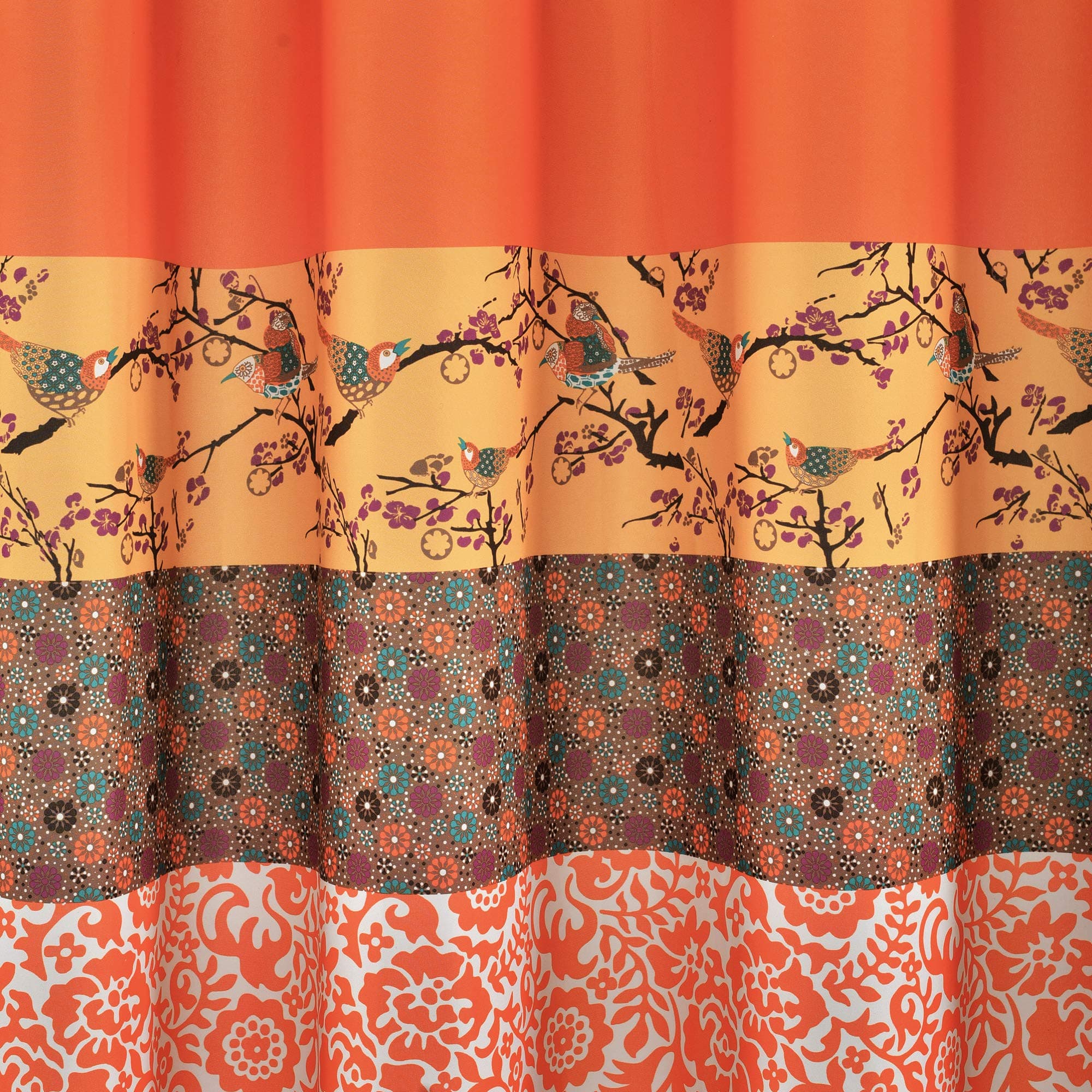 Lush Decor Royal Empire Light Filtering Window Curtain Panels, Pair, 52" W x 84" - Thumbnail 5