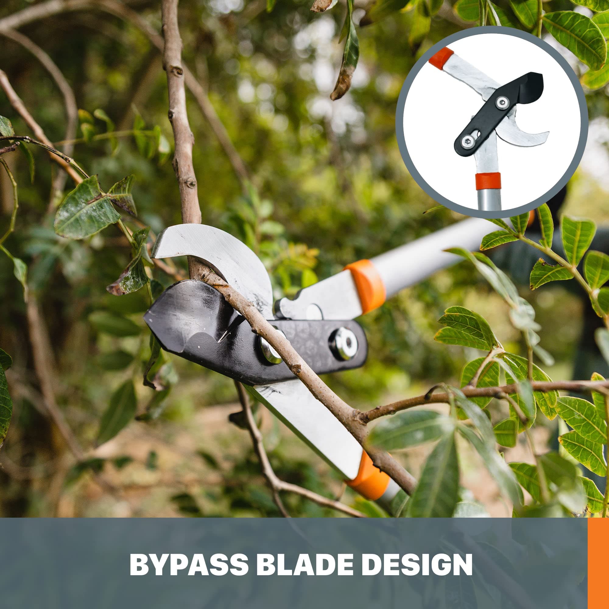 Worx WG030 21.5” Bypass Lopper - Thumbnail 4