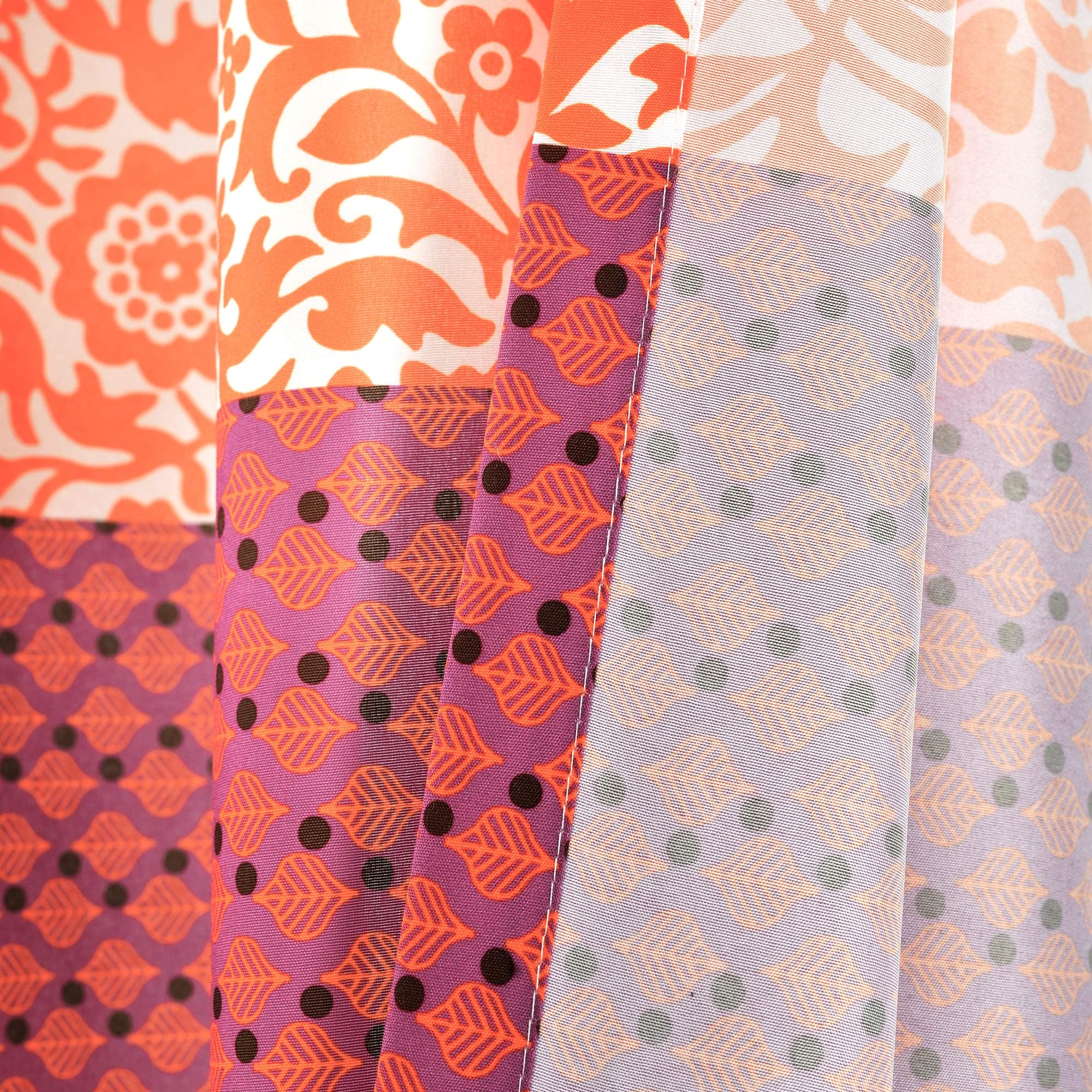 Lush Decor Royal Empire Light Filtering Window Curtain Panels, Pair, 52" W x 84" - Thumbnail 3