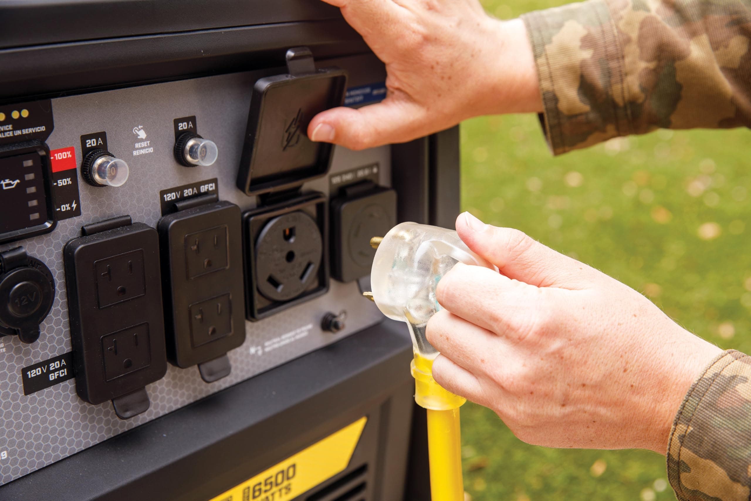 Champion Power Equipment 2 ft. 30A 125V Generator Adapter Cord - Thumbnail 6