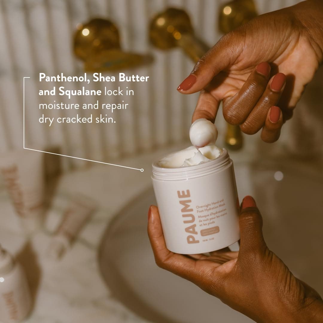 PAUME Overnight Hand and Foot Hydration Mask, Moisturizing Treatment for Dry Han - Thumbnail 3