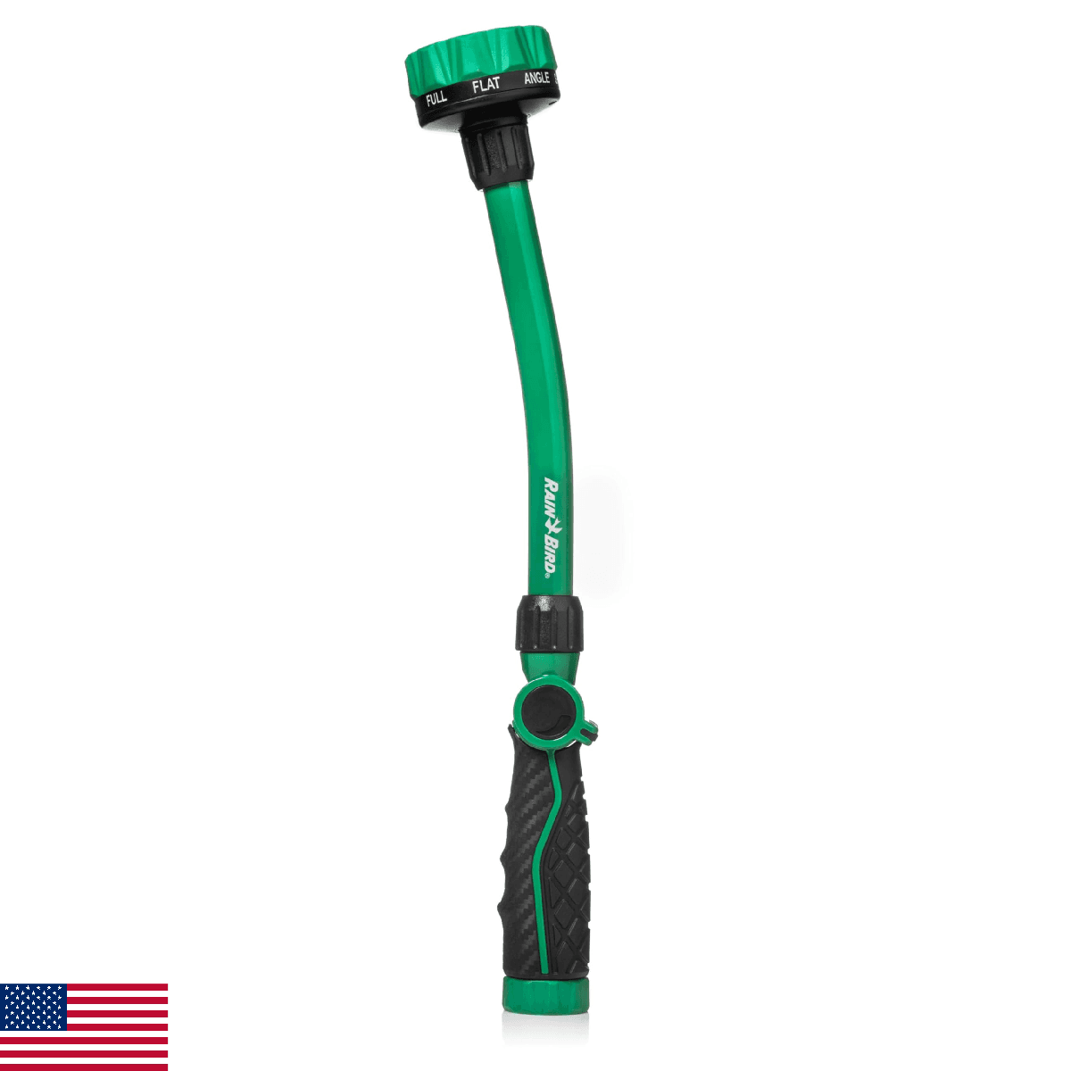 Rain Bird TCNZL8PWAND16 16" Watering Wand Garden Hose Nozzle, Thumb Control, Car - Image 1