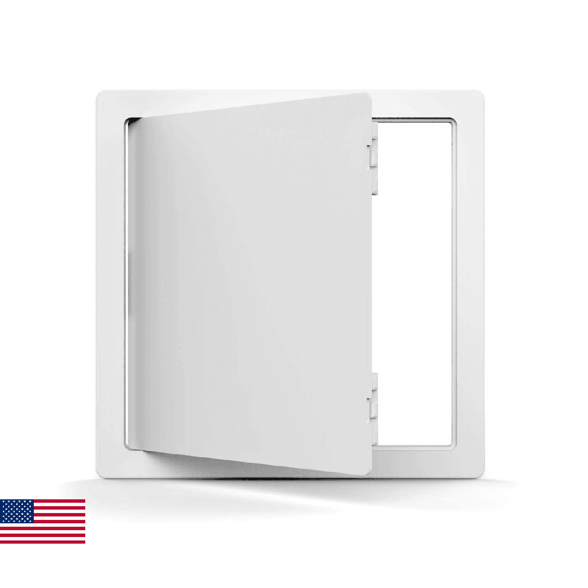 Acudor PA1212 Pa-3000 Plastic Access Door 12x12, Plastic, 14" Height , White - Image 1