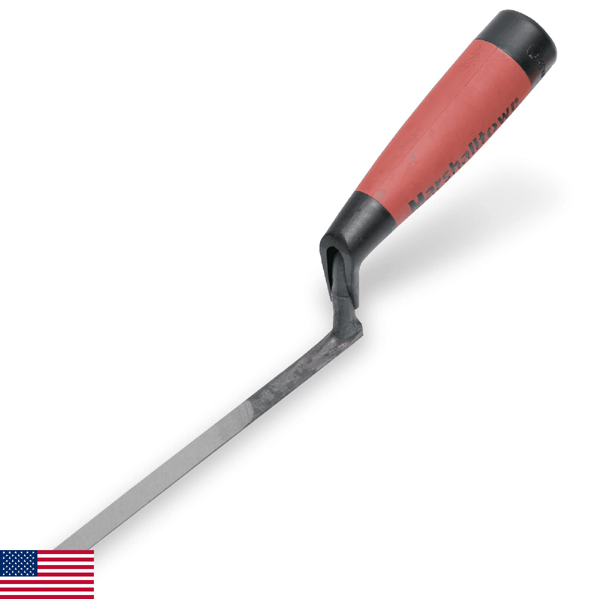 MARSHALLTOWN Tuck Pointer, Masonry, 6 3/4 x 3/8 Inches, DuraSoft Handle, Made in - Image 1