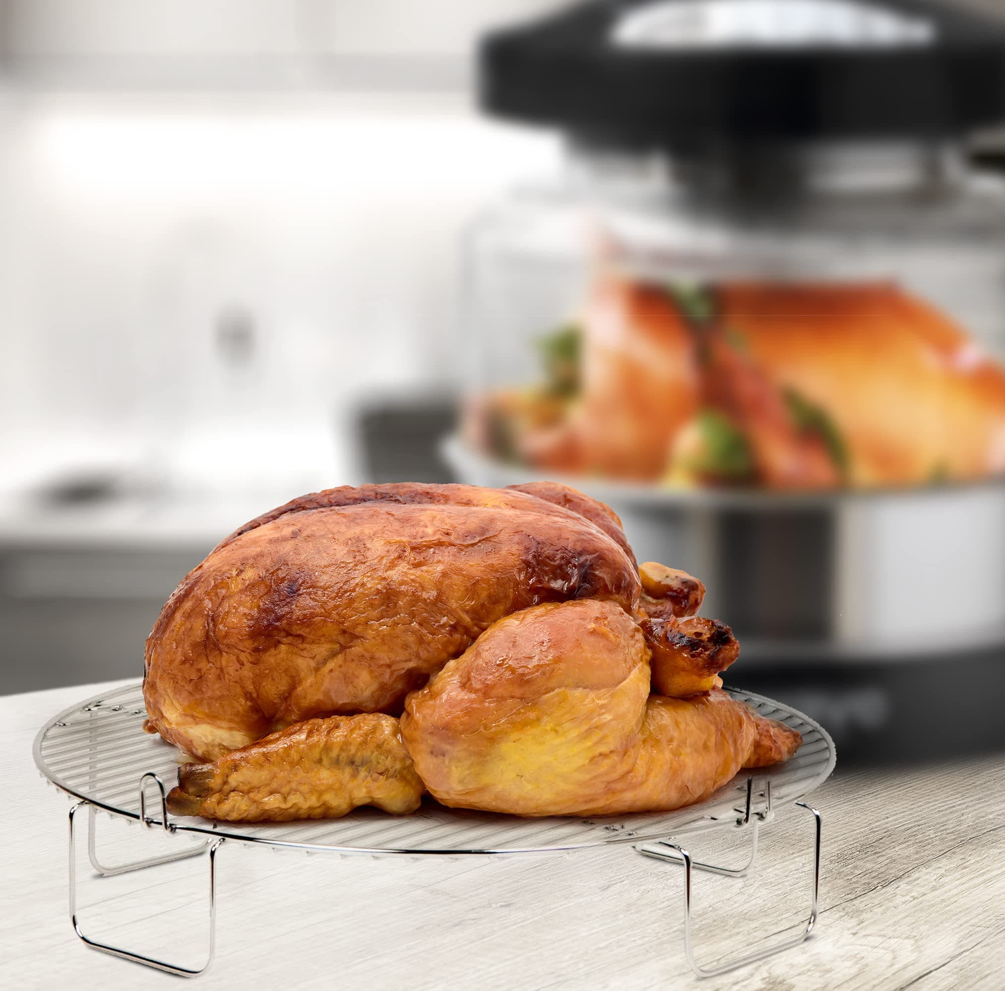 Nuwave Primo Reversible 1-inch/3-inch Cooking Rack for the NuWave Oven Pro Plus - Thumbnail 2
