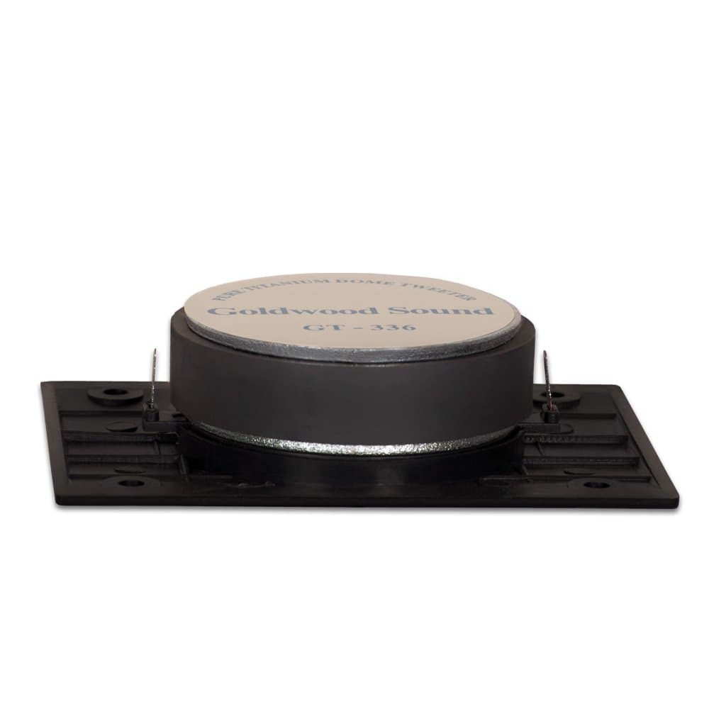 Goldwood Sound 120 Watts 8ohm Titanium Dome Speaker Tweeter Black (GT-336) - Thumbnail 4