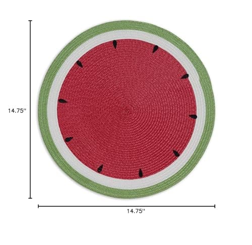 DII Watermelon Collection, Summer Fun, Placemat (Set of 6) Summer Days - Thumbnail 5