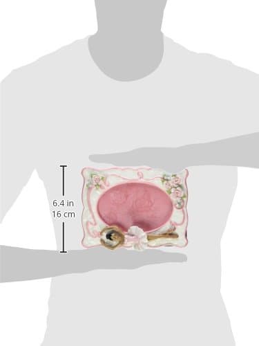 Cosmos 10608 Fine Porcelain African American Ballerina Picture Frame, 8-Inch Pin - Thumbnail 4