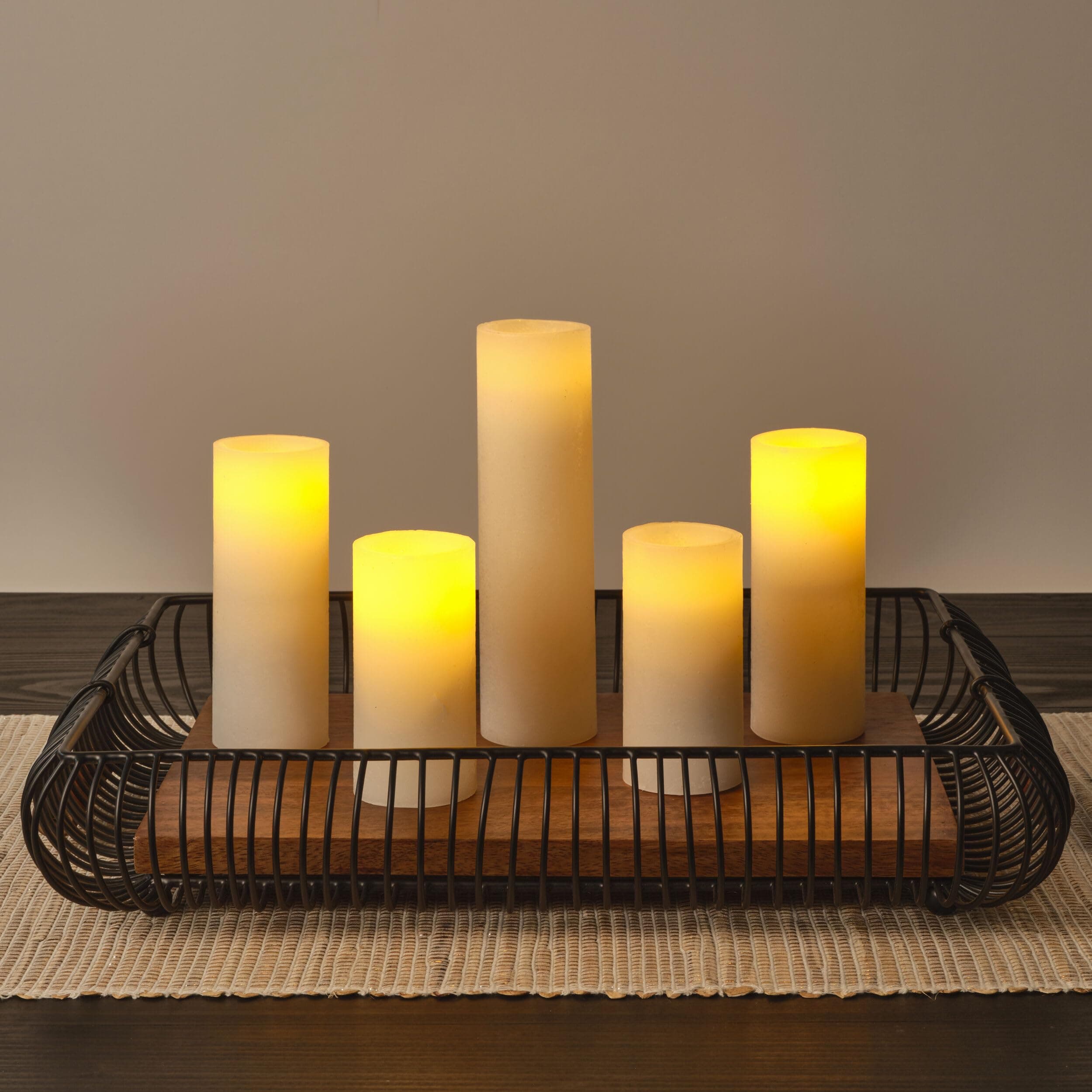 Gourmet Basics by Mikasa Westfield Rectangular Kitchen Centerpiece Storage Baske - Thumbnail 4