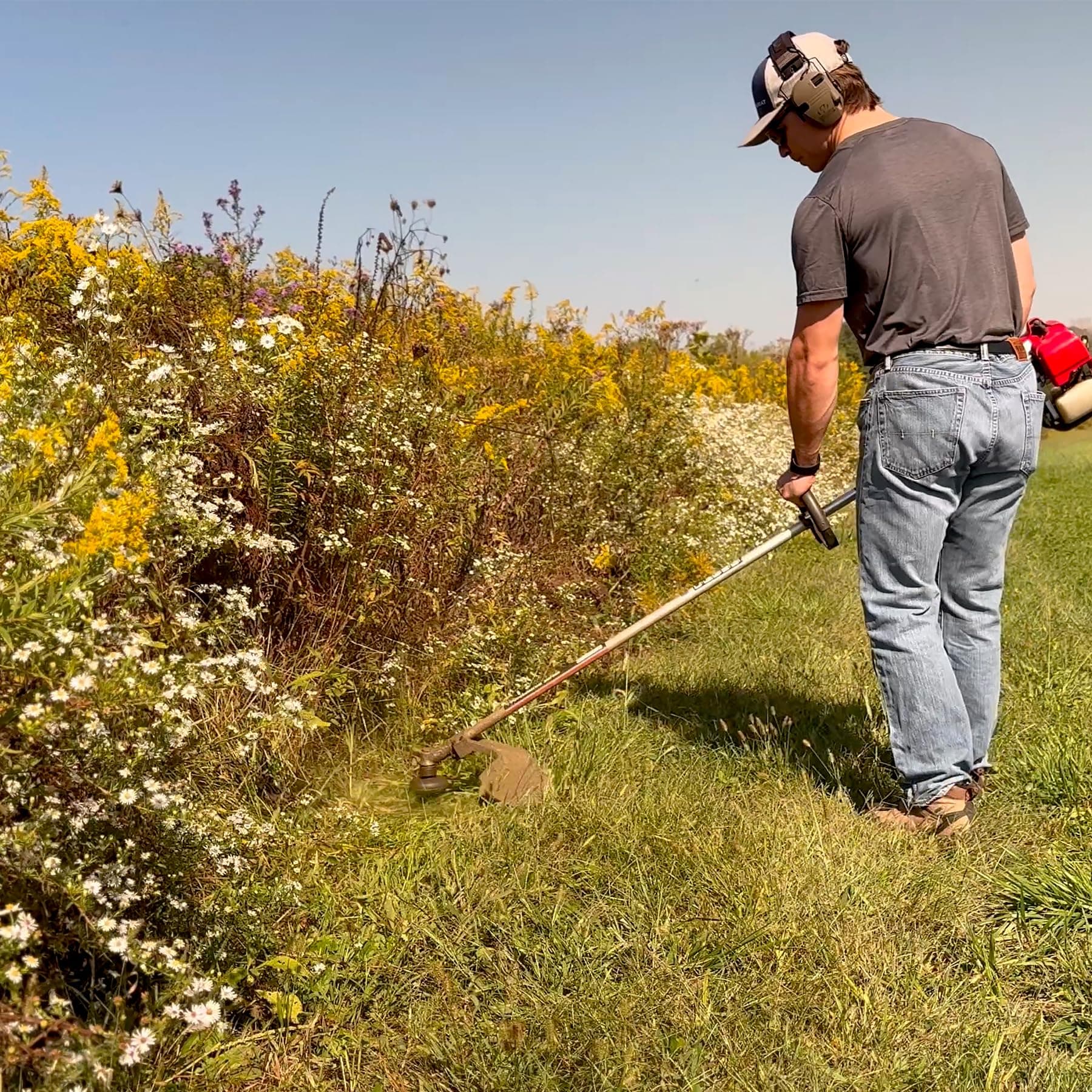 MaxPower 338932 0.095-in. x 685-ft. CAT6 Twisted Trimmer Line, Orange - Thumbnail 4