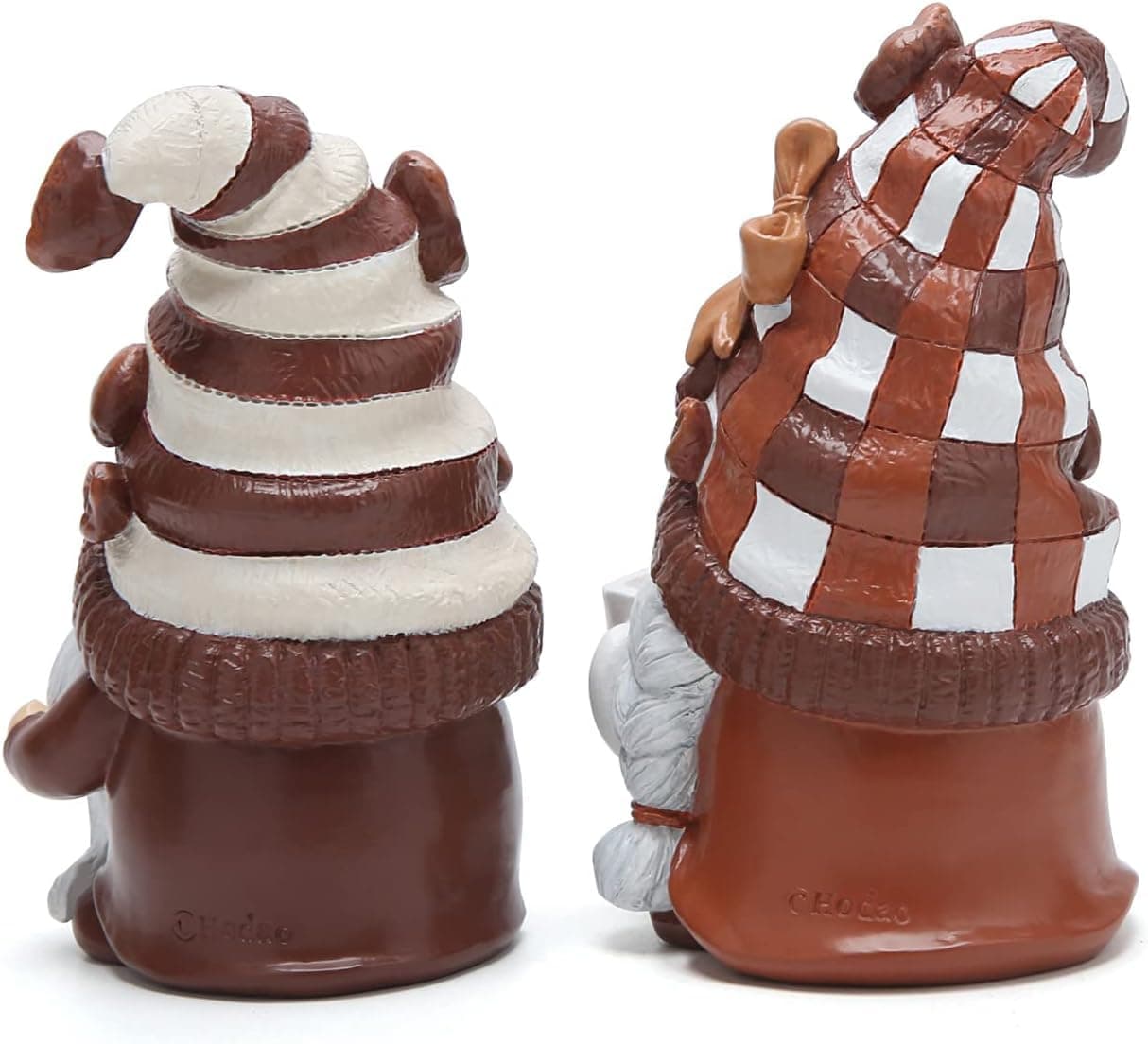 Hodao Gnomes Figurines 2PCS Coffee Dwarf Coffee Bar Decoration Accessories Sprin - Thumbnail 4