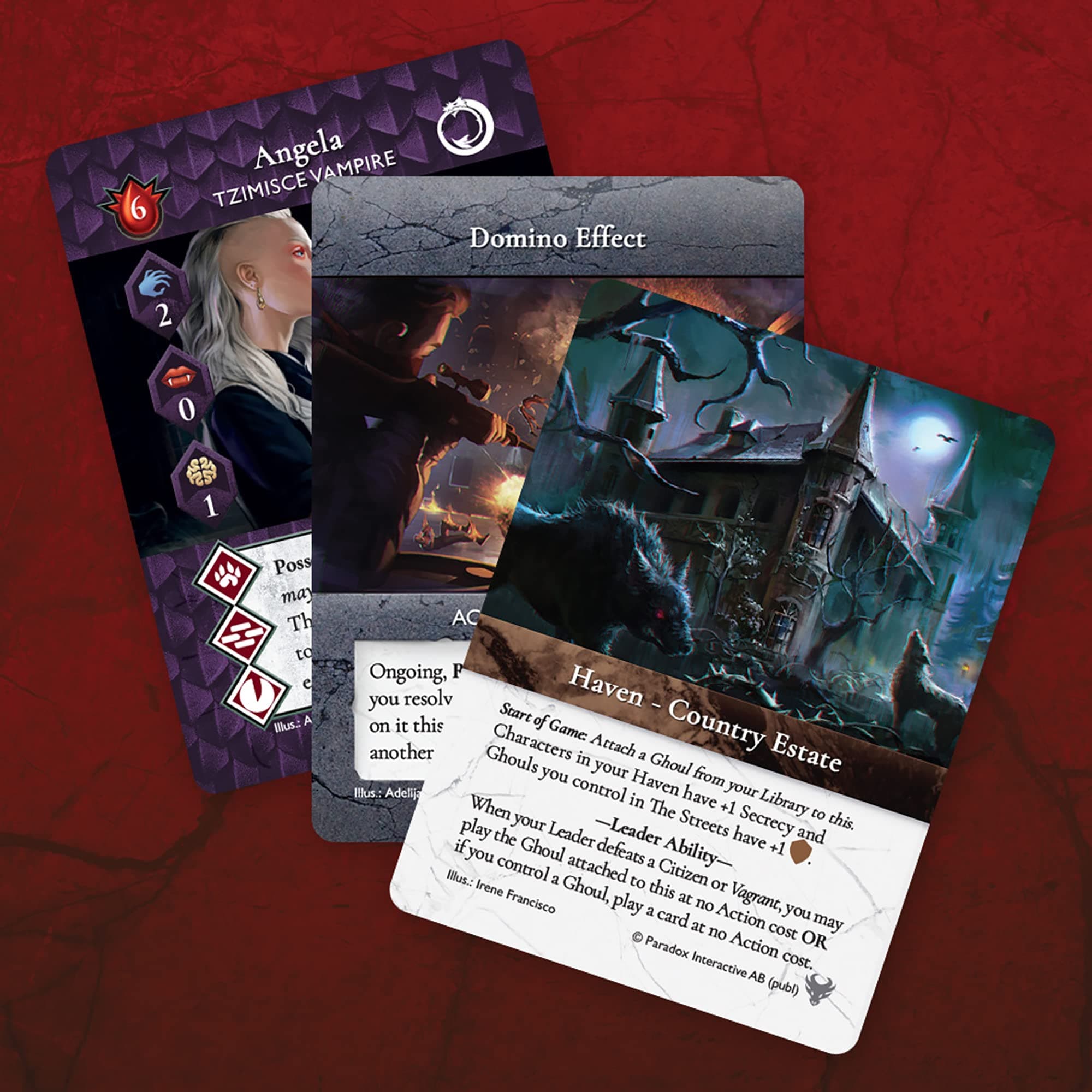 Renegade Games Studios Vampire: The Masquerade Rivals Expandable Card Game The D - Thumbnail 4
