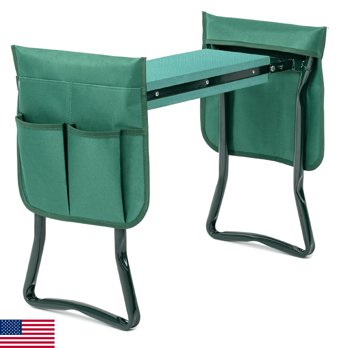 Simple Deluxe Garden Kneeler and Seat, Foldable Kneeling Stool with Thicker EVA - Image 1