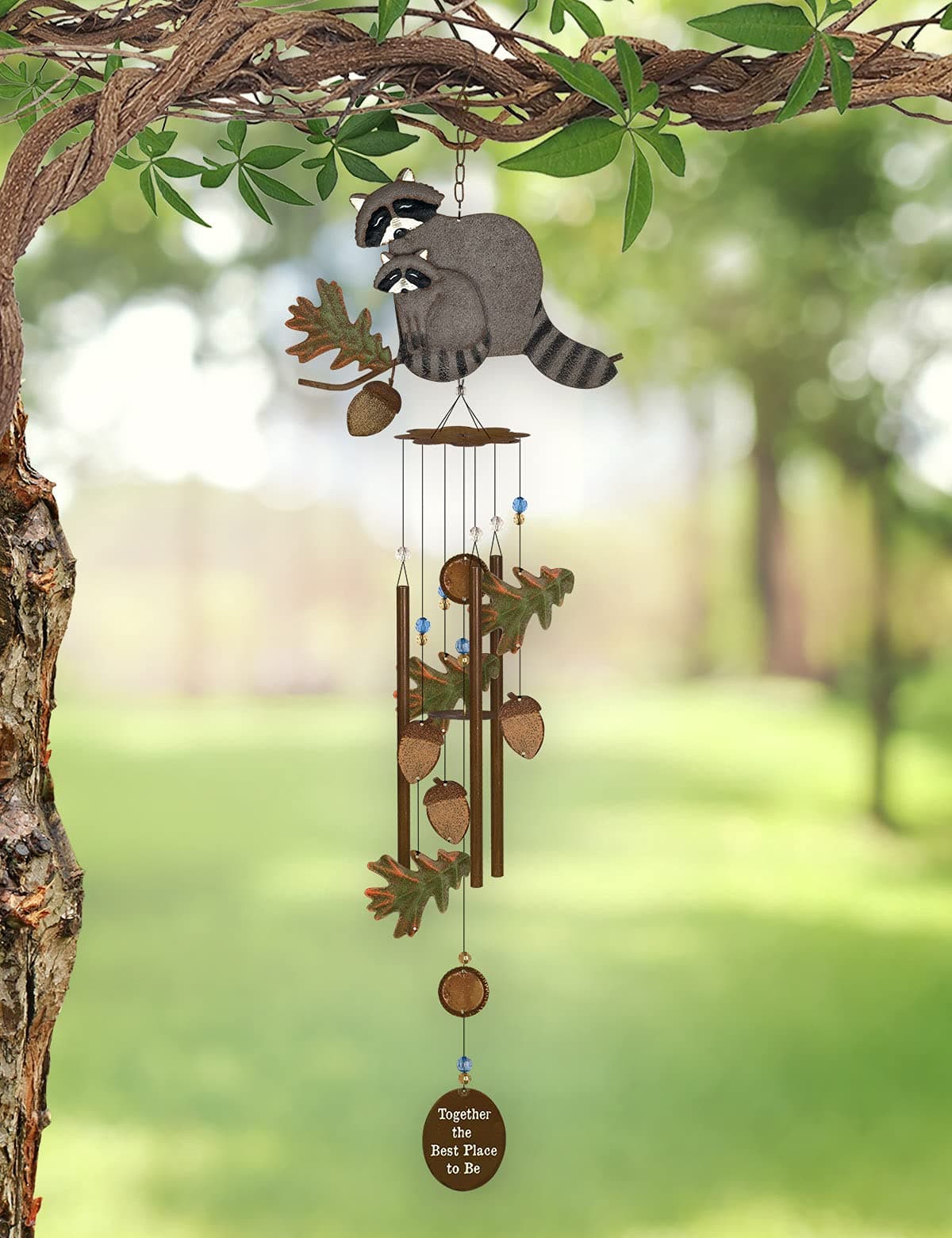 Sunset Vista Designs 91901 Windchimes Rustic Outdoor Décor Gifts for Dad Lake Lo - Thumbnail 2