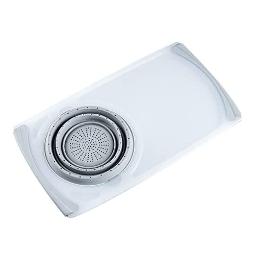 Restaurantware-19.7 x 11.2 Inch Cutting Board Strainer Pack of 1 Plastic Cutting - Thumbnail 10