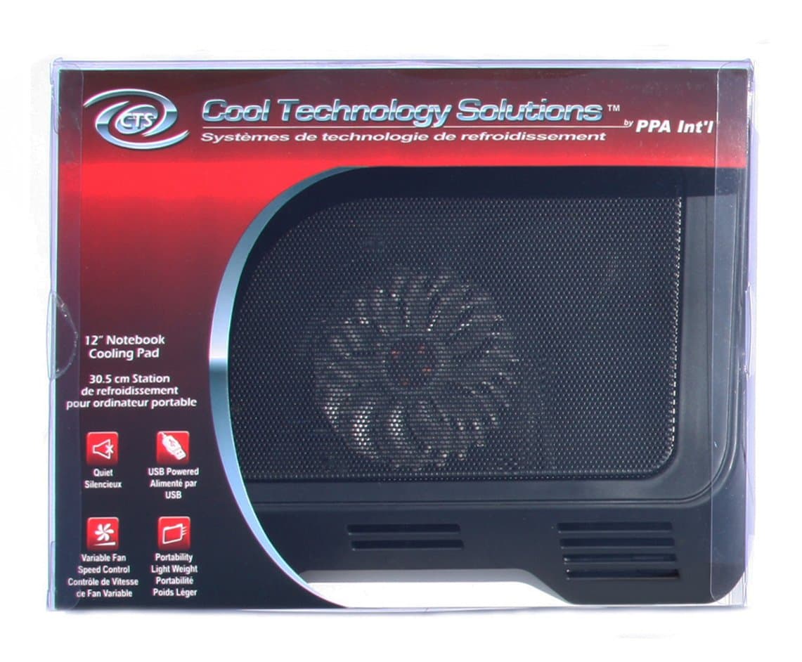 PPA Intl CTSNC12 12-Inch Cool Technology Solutions Notebook Cooler - Thumbnail 3