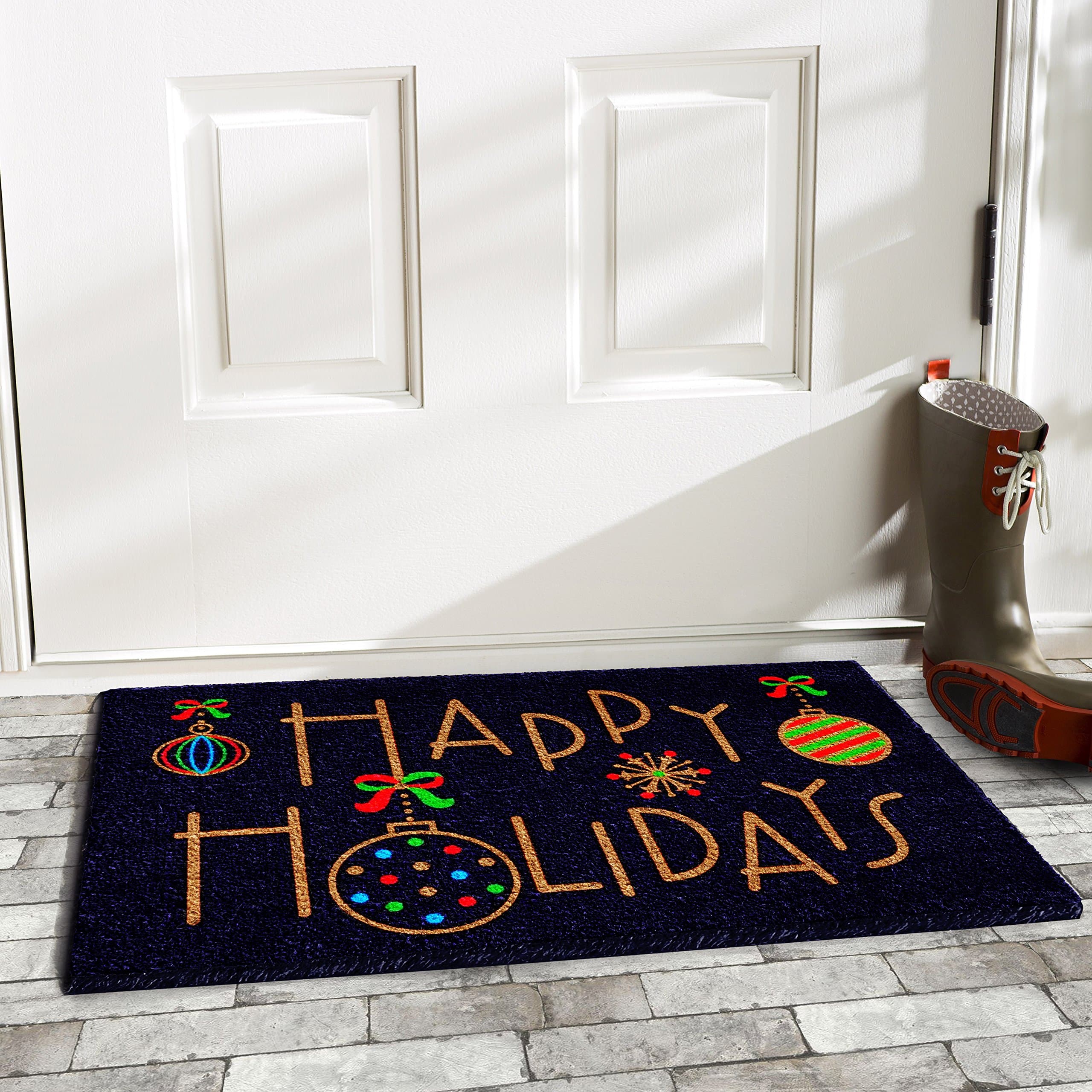 Calloway Mills AZ102361729 Seasonal Greeting Doormat, 17" x 29", Multicolor - Thumbnail 2