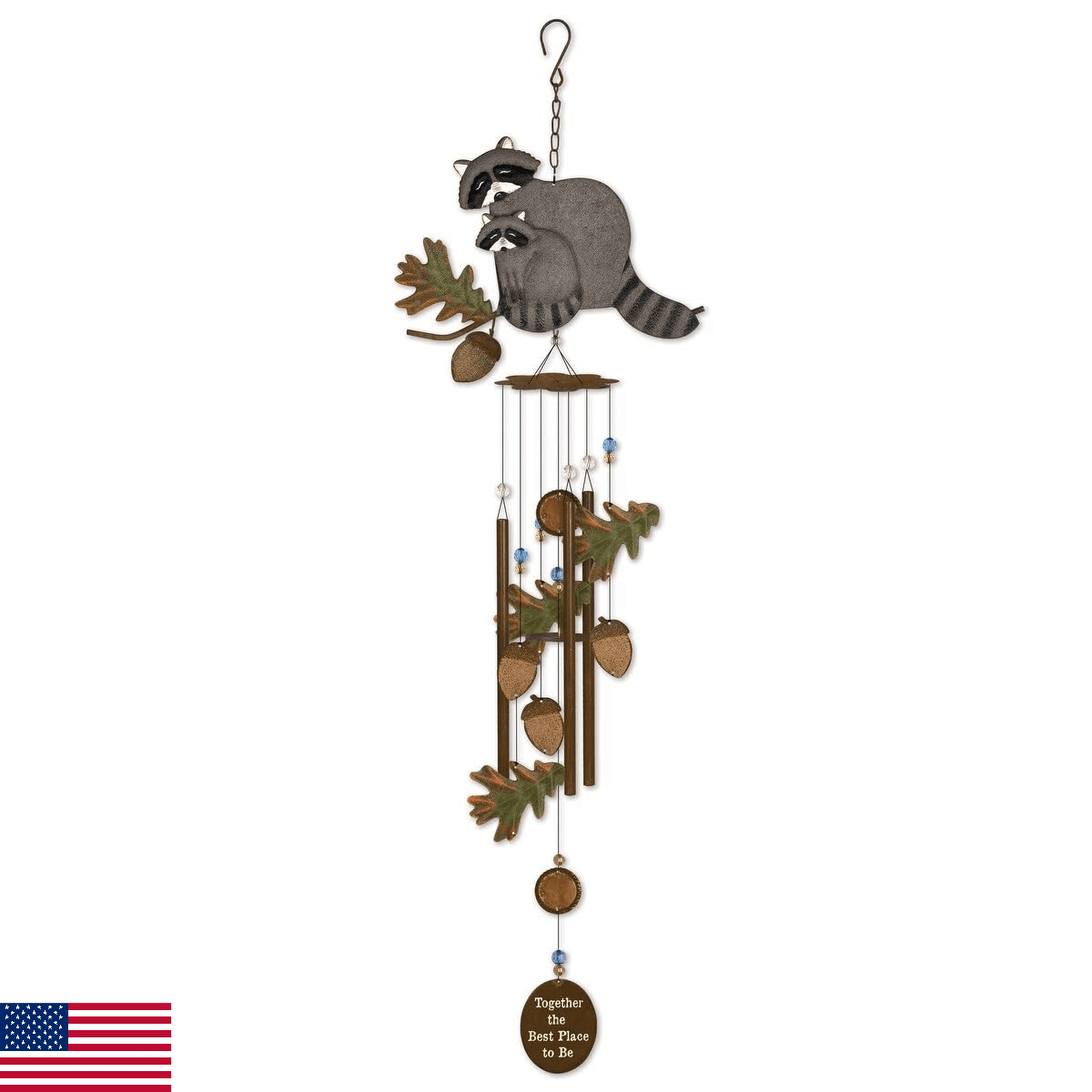 Sunset Vista Designs 91901 Windchimes Rustic Outdoor Décor Gifts for Dad Lake Lo - Image 1