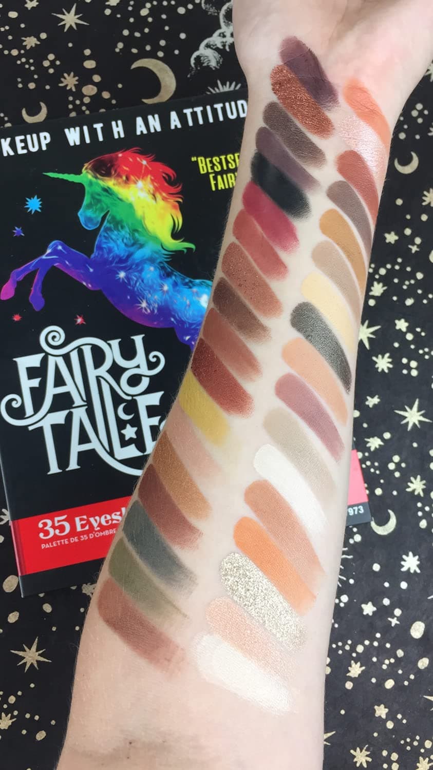 Rude Cosmetics Fairy Tale 35 Eyeshadow Palette Book 3 Vegan 1.34oz Eye Shadow - Thumbnail 3