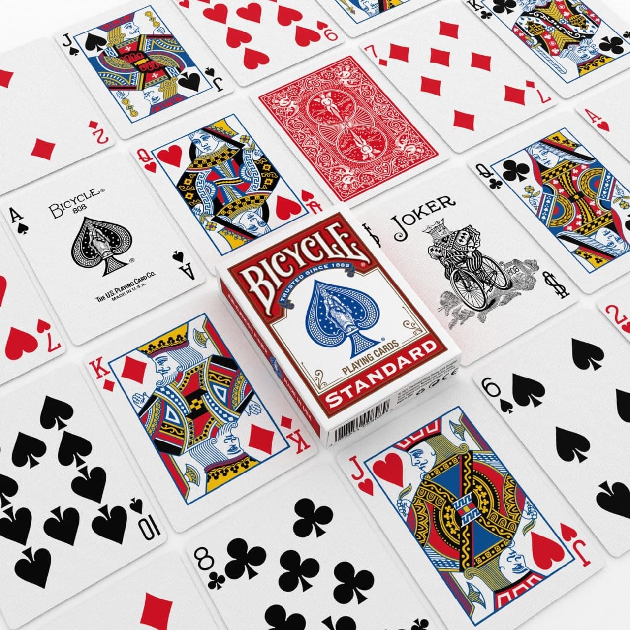 Bicycle Standard Rider Back Playing Cards, Poker Size, 12 Pack, Classic Decks of - Thumbnail 7
